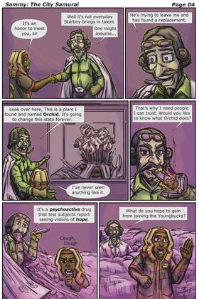 Read Sammy: The City Samurai   4 Page 6 in English