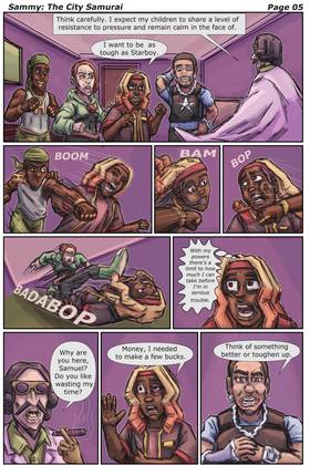Read Sammy: The City Samurai   4 Page 7 in English