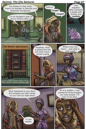 Read Sammy: The City Samurai   4 Page 9 in English