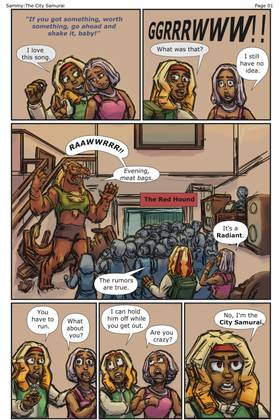Read Sammy: The City Samurai   5 Page 3 in English