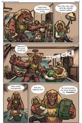 Read Sammy: The City Samurai   5 Page 4 in English
