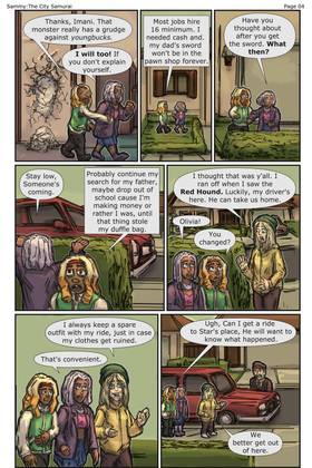 Read Sammy: The City Samurai   5 Page 6 in English