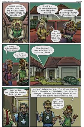 Read Sammy: The City Samurai   5 Page 7 in English