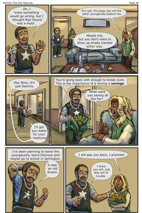 Read Sammy: The City Samurai   5 Page 8 in English