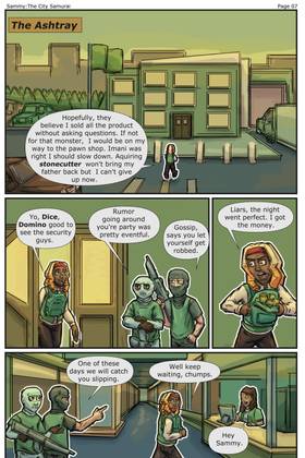 Read Sammy: The City Samurai   5 Page 9 in English