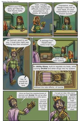 Read Sammy: The City Samurai   5 Page 10 in English