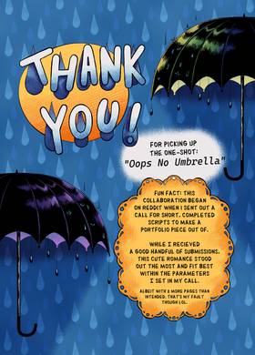 Read [ENG/ESP] Oops, No Umbrella (One Shot)  1 Page 2 in English