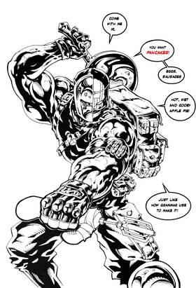 Read PANCAKE MEN   1 Page 6 in English