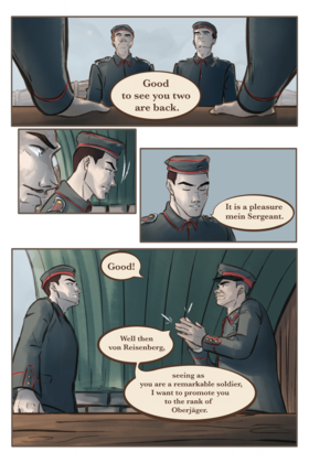 Read Love From Beyond War  18 Page 1 in English