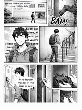 Read Hight School Life  1 Page 2 in French