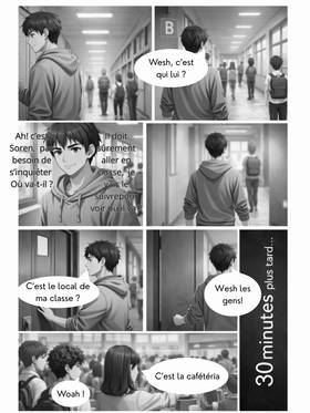 Read Hight School Life  1 Page 3 in French