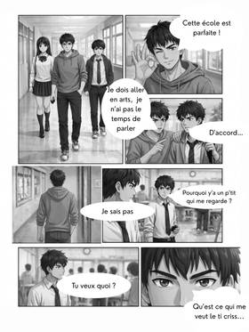 Read Hight School Life  1 Page 4 in French