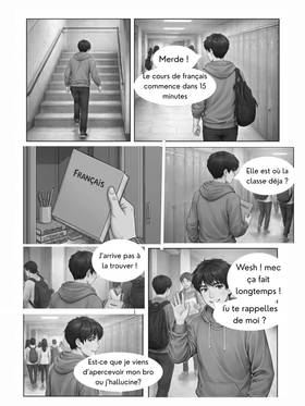 Read Hight School Life  1 Page 7 in French