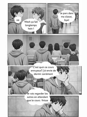 Read Hight School Life  1 Page 8 in French