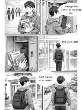 Read Hight School Life  1 Page 10 in French