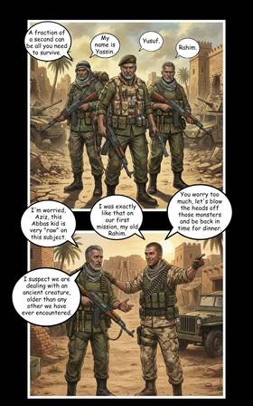 Read Night Predators  6 Page 3 in English