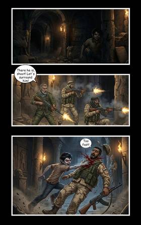 Read Night Predators  7 Page 8 in English