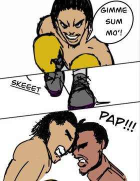 Read Ganja Grin - A Boxing Comic Joint!  1 Page 5 in English