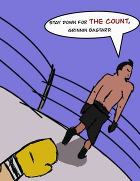 Read Ganja Grin - A Boxing Comic Joint!  1 Page 8 in English