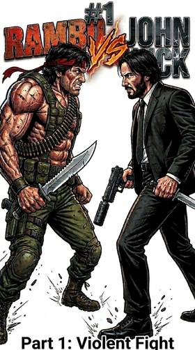 Read Rambo vs John Wick  1 Page 1 in English