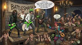 Read BattleSmash: The Graphic Novel  1 Page 4 in English