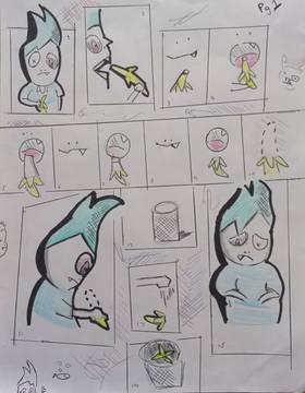 Read 2 Hombres y 1 platano  2 Page 1 in Spanish