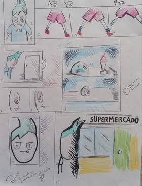 Read 2 Hombres y 1 platano  2 Page 2 in Spanish