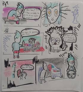 Read 2 Hombres y 1 platano  2 Page 9 in Spanish