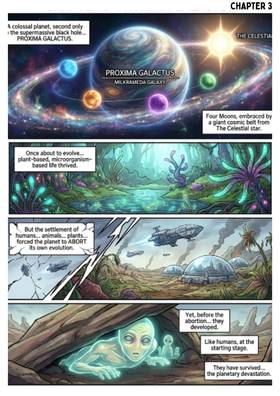 Read The Human Rampage- Proxima Galactus  3 Page 1 in English