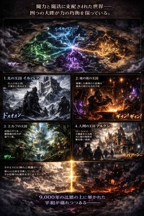 Read THE REINCARNATION OF DEMON KING.  1 Page 2 in Japanese