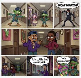 Read The Adventures of Zooted  1 Page 4 in English