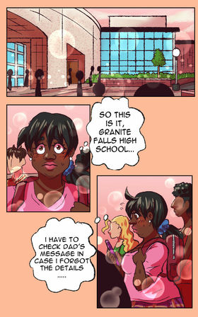 Read Blooming Bones  1 Page 1 in English