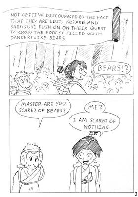 Read Little Samurai Kotaro  3 Page 2 in English