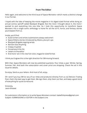 Read Space Monsters   1 Page 3 in English