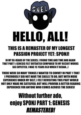 Read SPONJ Part 1: Genesis (REMASTERED)  1 Page 1 in English