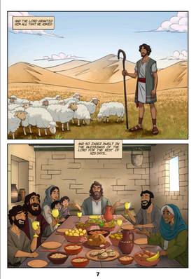 Read TRP Presents: Biblical Comic Adaptations  1 Page 9 in English