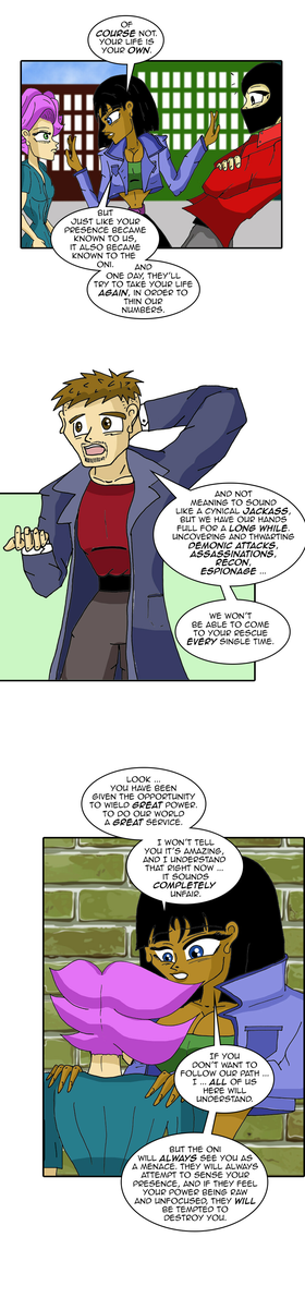 Read Oni Hunters  6 Page 3 in English