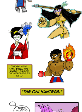 Read Oni Hunters  11 Page 8 in English