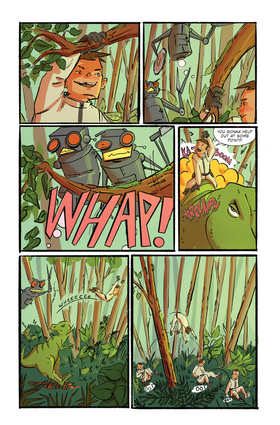 Read The Amazing Adventures of Bart Bartson and Demolition Dinosaur  2 Page 4 in English