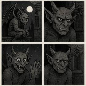 Read Gargoyle Stone  1 Page 1 in English