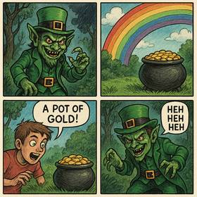 Read Evil Lucky Charms  1 Page 1 in English