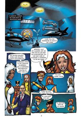 Read Awesome X-Men  1 Page 3 in English