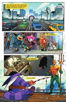 Read DC x Sonic the Hedgehog: Metal Legion (2026-)  1 Page 3 in English