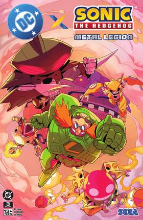 Read DC x Sonic the Hedgehog: Metal Legion (2026-)  3 Page 1 in English