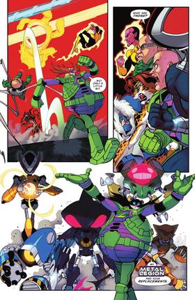 Read DC x Sonic the Hedgehog: Metal Legion (2026-)  3 Page 8 in English