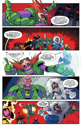 Read DC x Sonic the Hedgehog: Metal Legion (2026-)  3 Page 9 in English