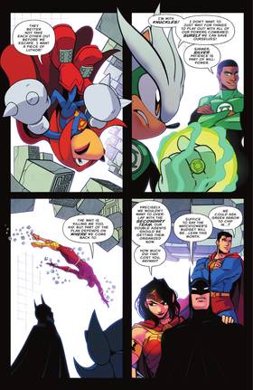 Read DC x Sonic the Hedgehog: Metal Legion (2026-)  3 Page 10 in English