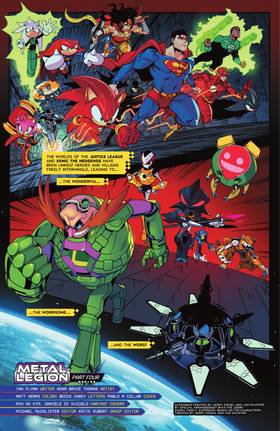 Read DC x Sonic the Hedgehog: Metal Legion (2026-)  4 Page 3 in English