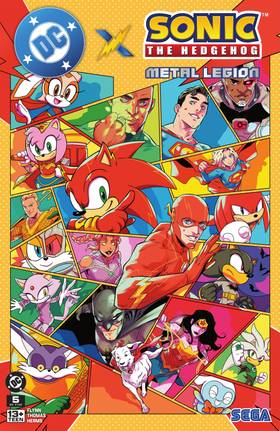 Cover image for DC x Sonic the Hedgehog: Metal Legion (2026-)