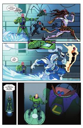 Read DC x Sonic the Hedgehog: Metal Legion (2026-)  5 Page 4 in English